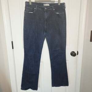 Levi's Jeans Womens 14M/32 Blue 515 Bootcut Mid Rise Stretch Classic Denim